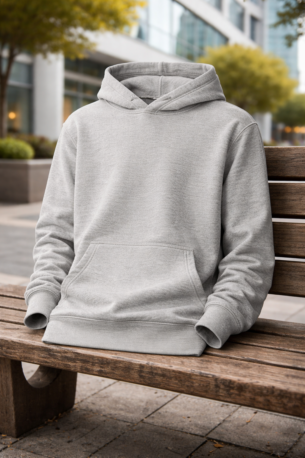 GRAY HOODIE -  "NovaTrend" 