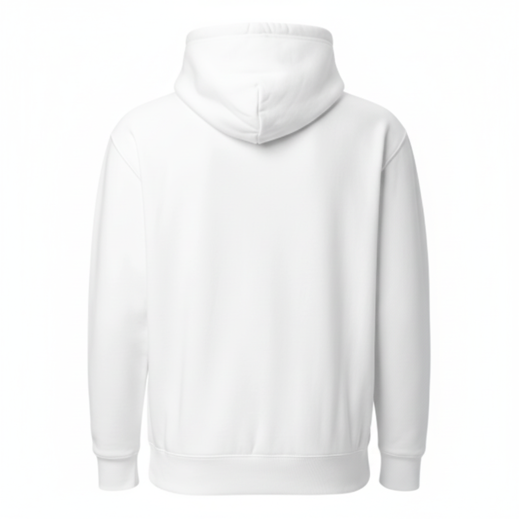 WHITE HOODIE -  "NovaTrend" 